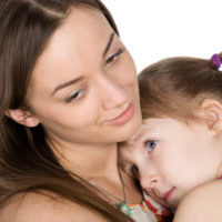 Mother and daughter. Mother and daughter.